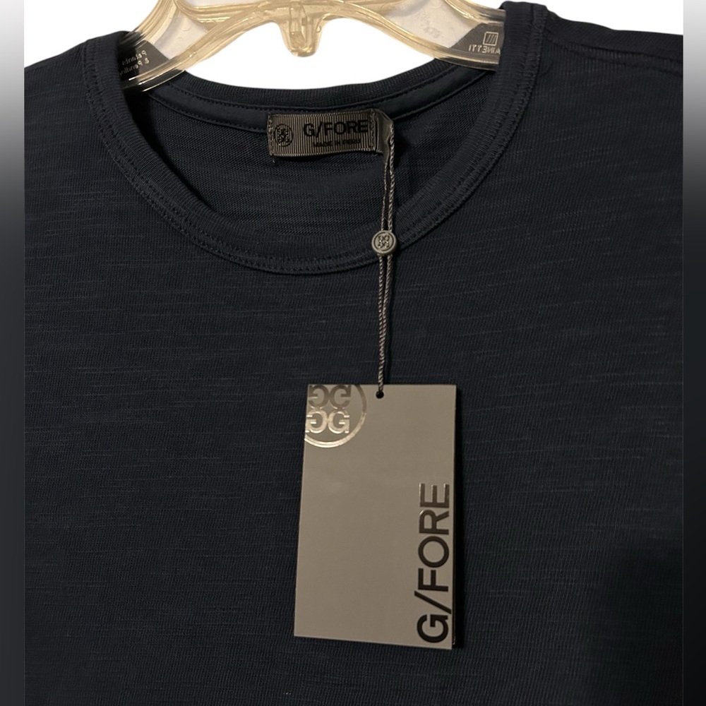 NWT men’s G/FORE textured golf crew neck shirts—small and medium - Picture 2 of 7